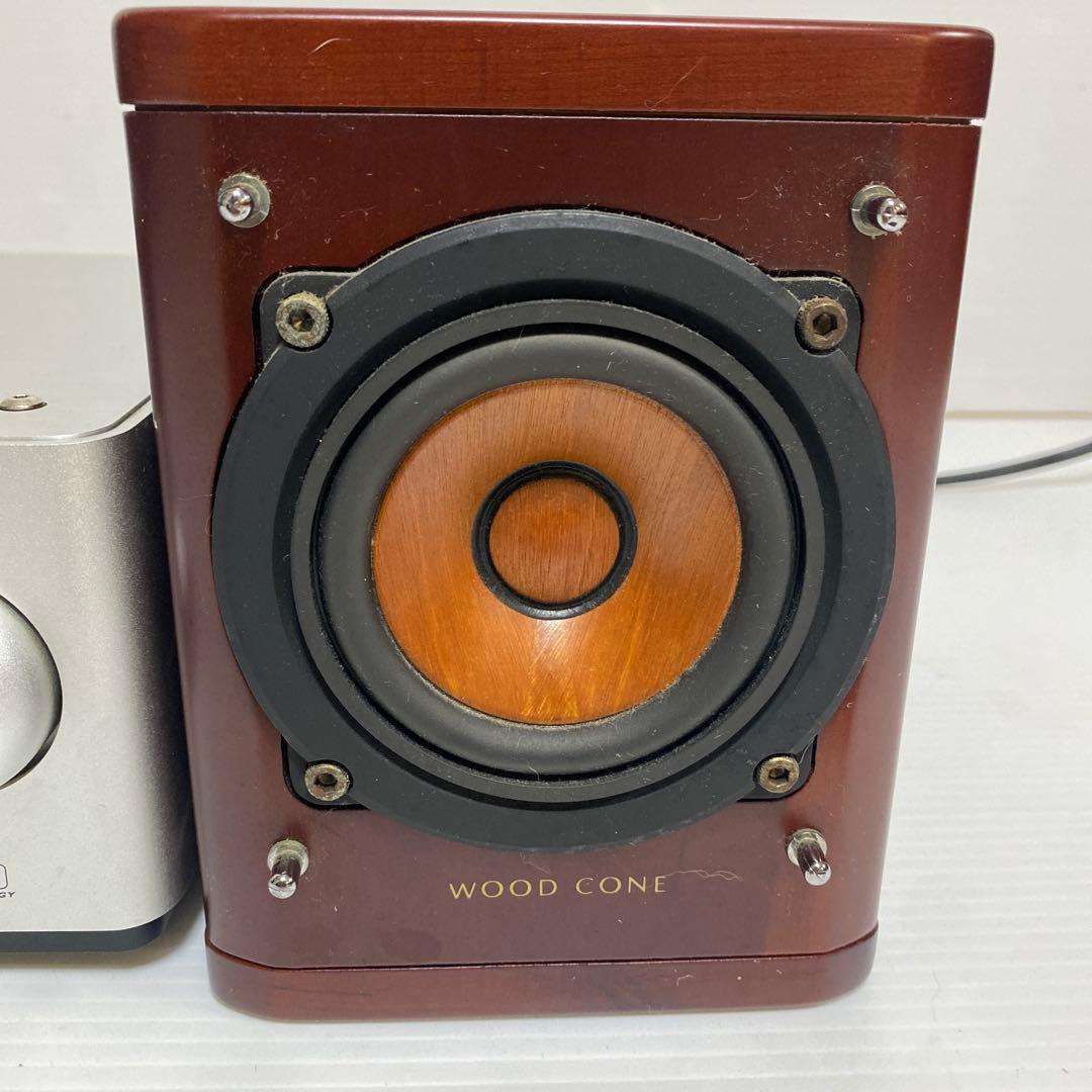 訳あり ビクター EX-AK1 ウッドコーン DVD ミニコンポ 音響機器