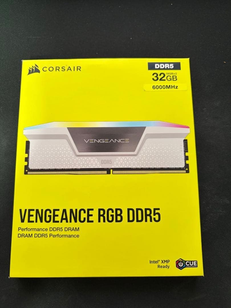 新品、未開封 Corsair Vengence DDR5 32gb 6000