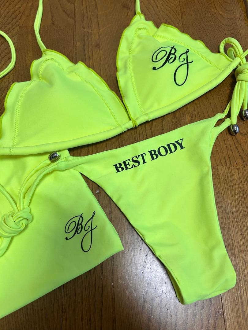 【公式】ベストボディジャパン決勝ウエア 黄色S