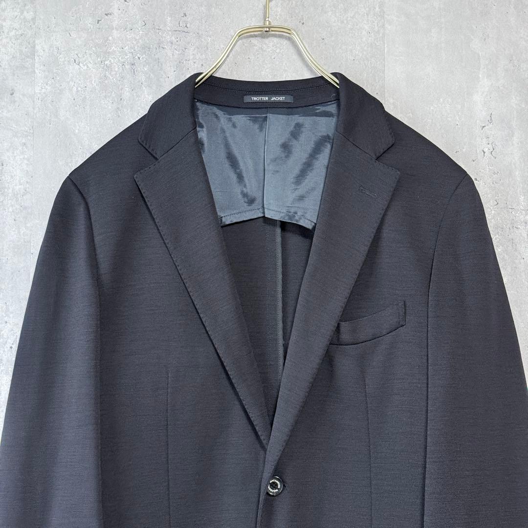 マッキントッシュフィロソフィー トロッタージャケット ウール 黒 40L 美品