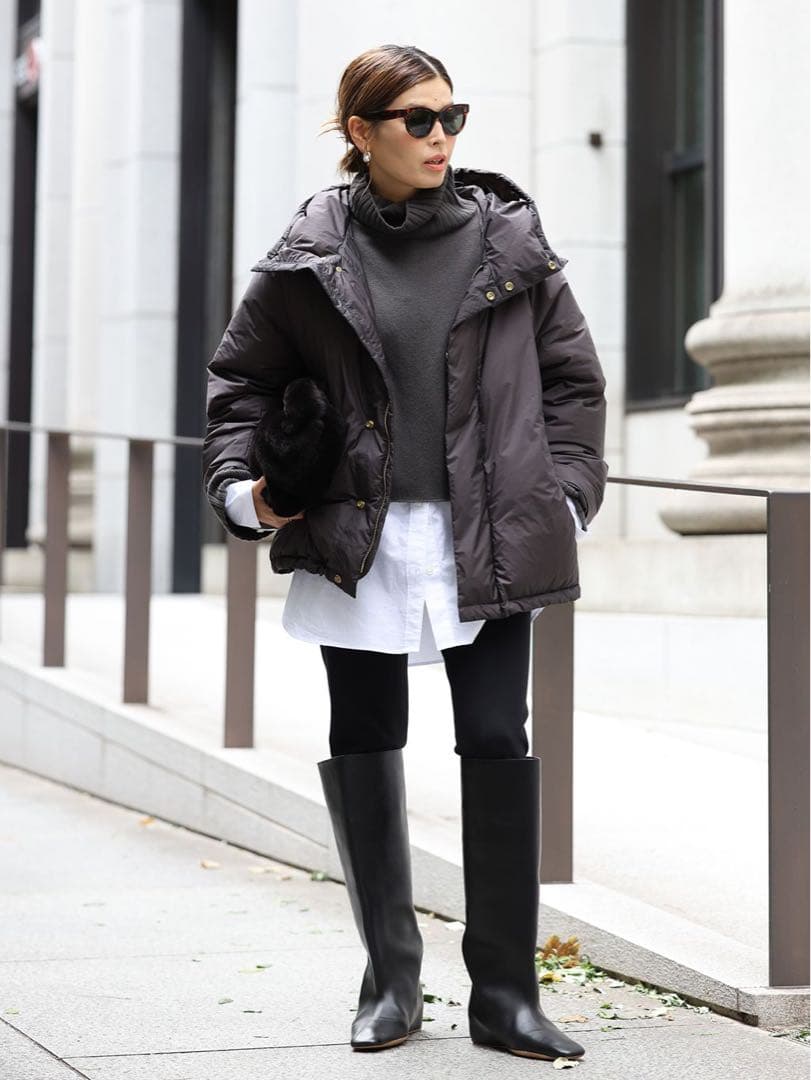 deuxieme classe Warm Zipレギンスパンツ 36