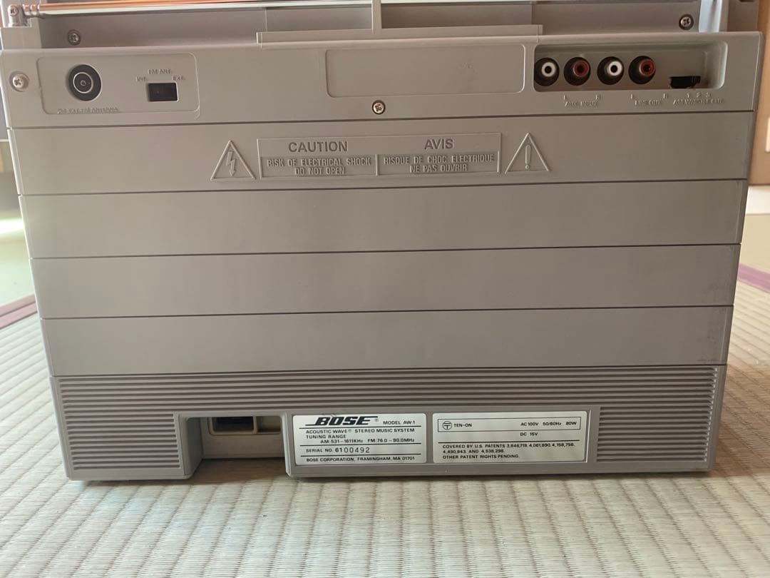 希少　BOSE ラジオカセット AW-1