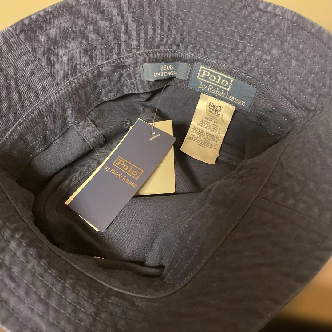 Polo Ralph Lauren バケットハット ネイビー ビームス限定版