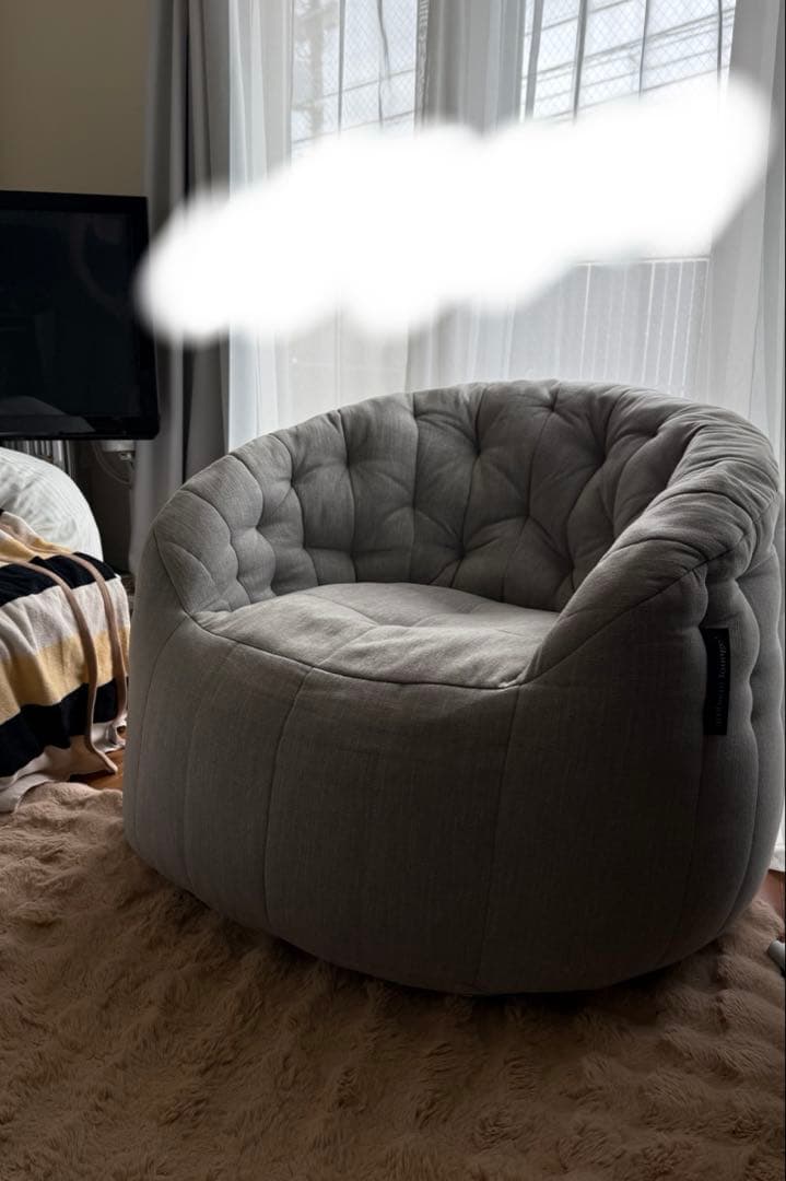 1人掛けソファ　Ambient lounge グレー