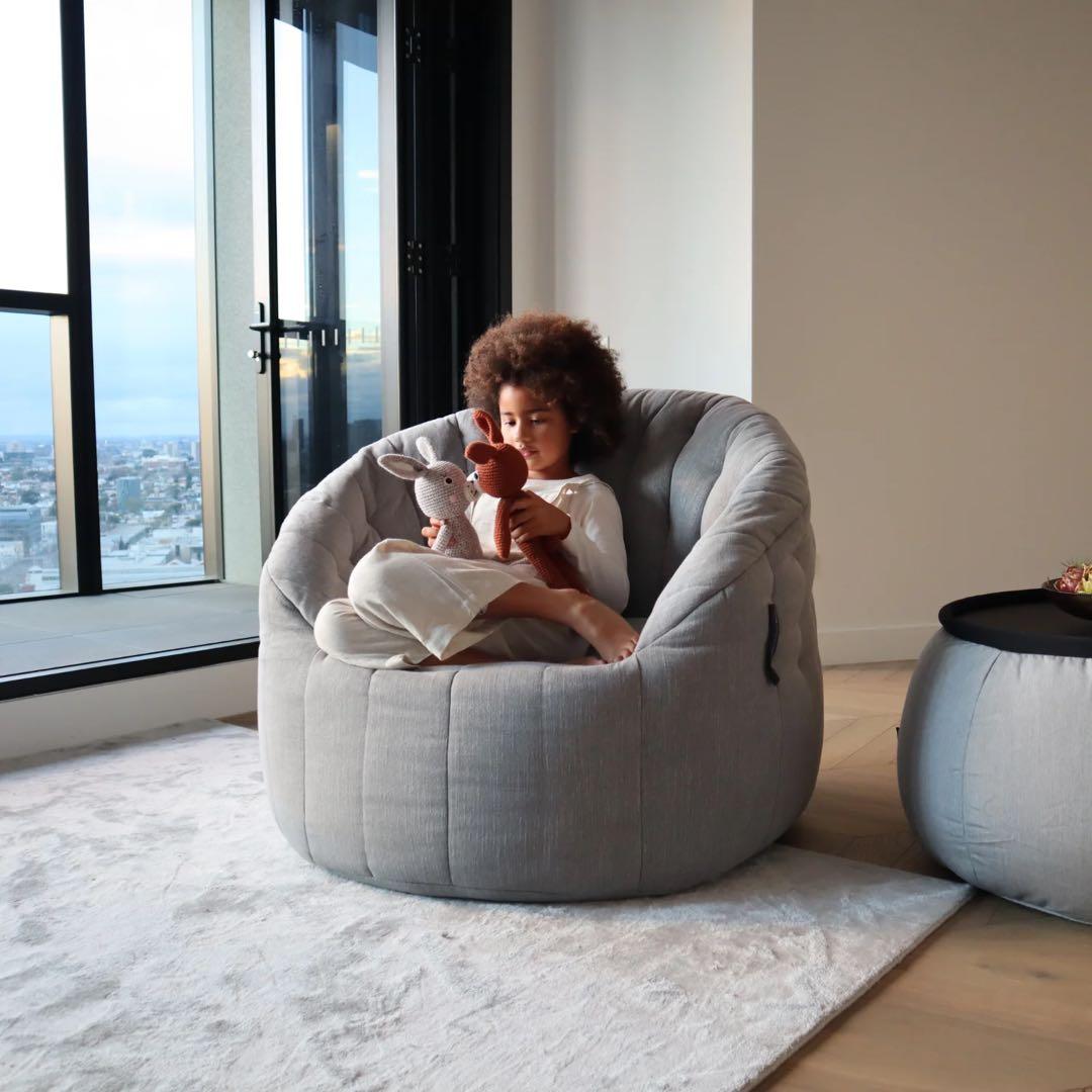 1人掛けソファ　Ambient lounge グレー