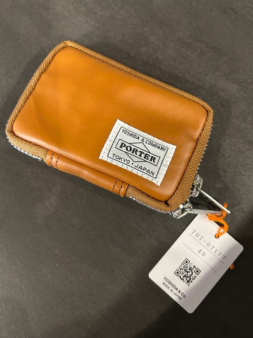 PORTER レザー キーケース ブラウン