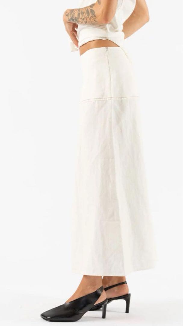 JIL SANDER スクエアトゥ パンプス ミュール