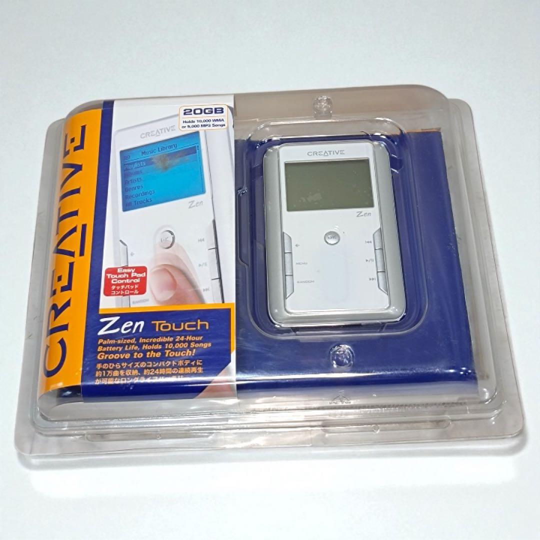 八6387【未使用品】 CREATIVEポータブルオーディオプレーヤー Zen