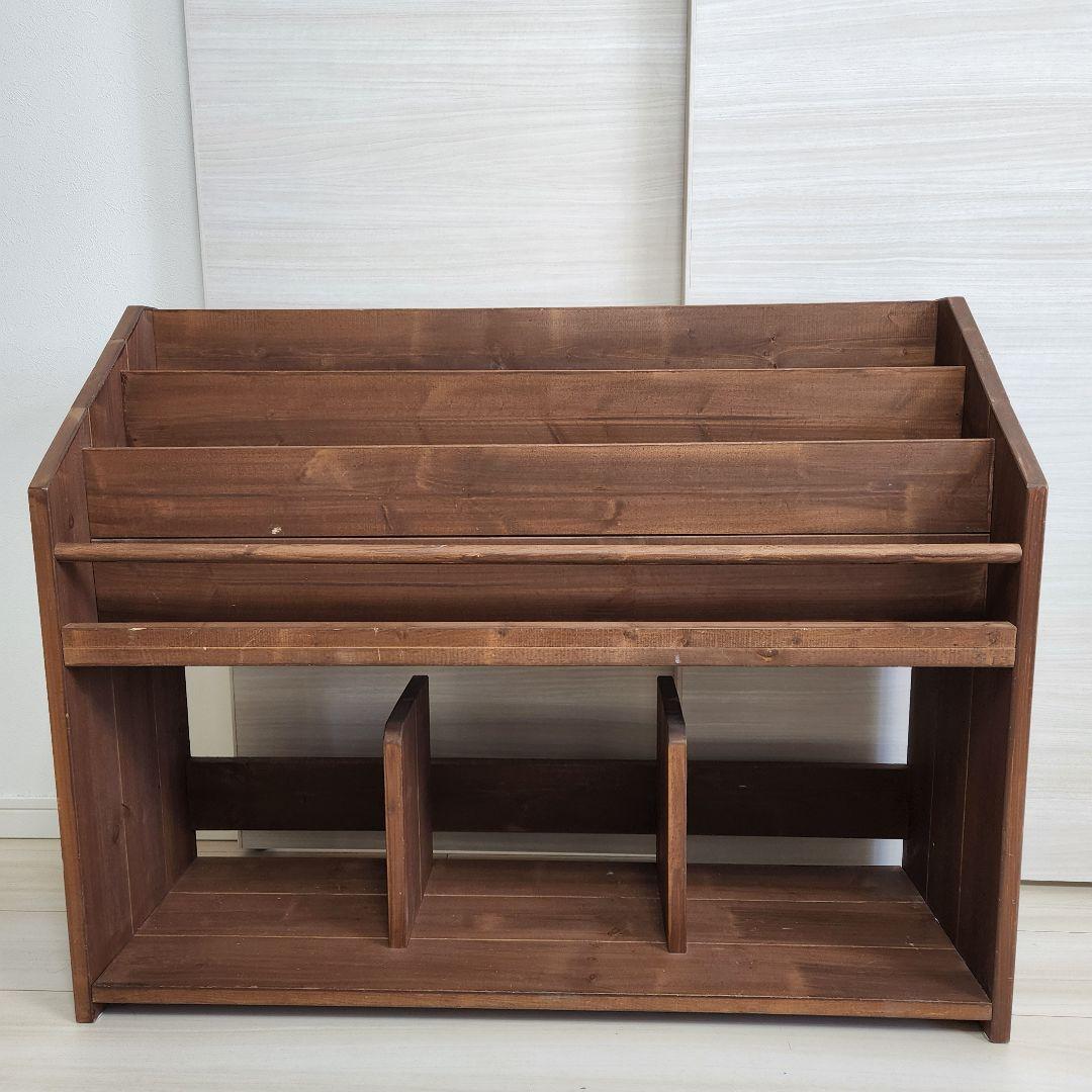 人と木 木製 日本製 子供用 本棚 絵本棚 北欧 モンテッソーリ