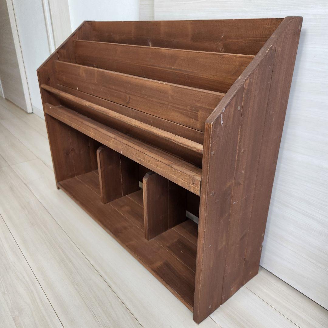 人と木 木製 日本製 子供用 本棚 絵本棚 北欧 モンテッソーリ