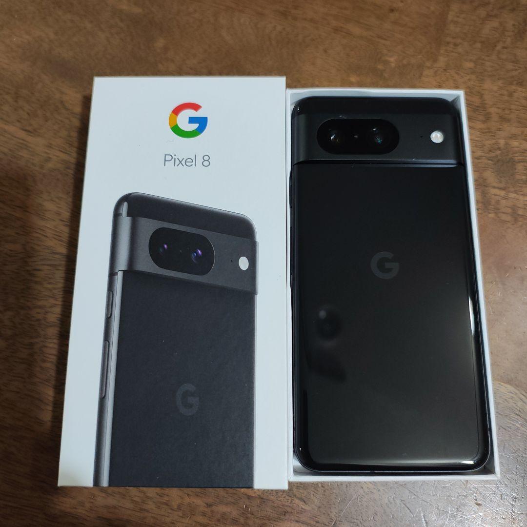 Google Pixel 8 128GB 黒色 本体 箱付き