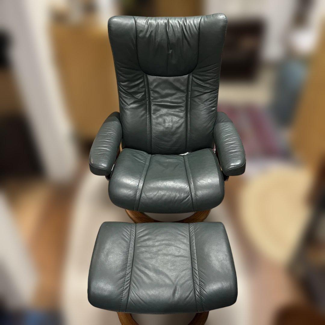 エコーネス ストレスレス チェア & オットマン Ekornes スエーデン製
