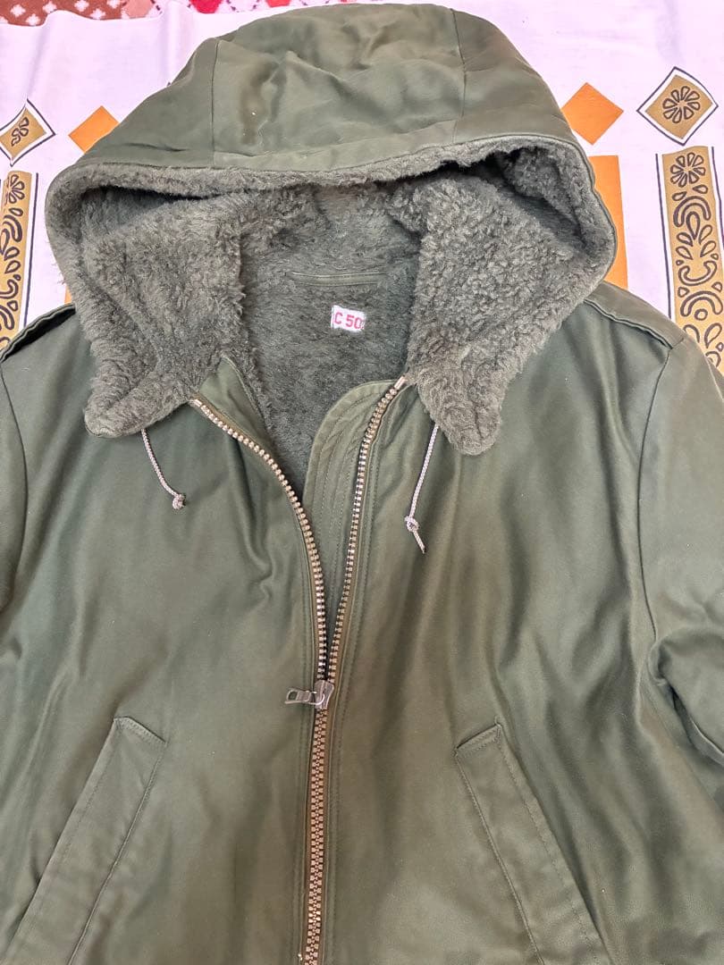スウェーデン軍◼️60sビンテージ・M59ボアフード付きジャケット・コート◼️実物