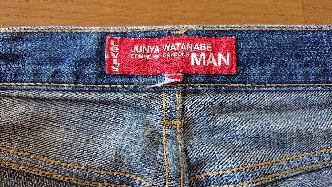 ジュンヤワタナベコムデギャルソンマン×リーバイス ジーンズ