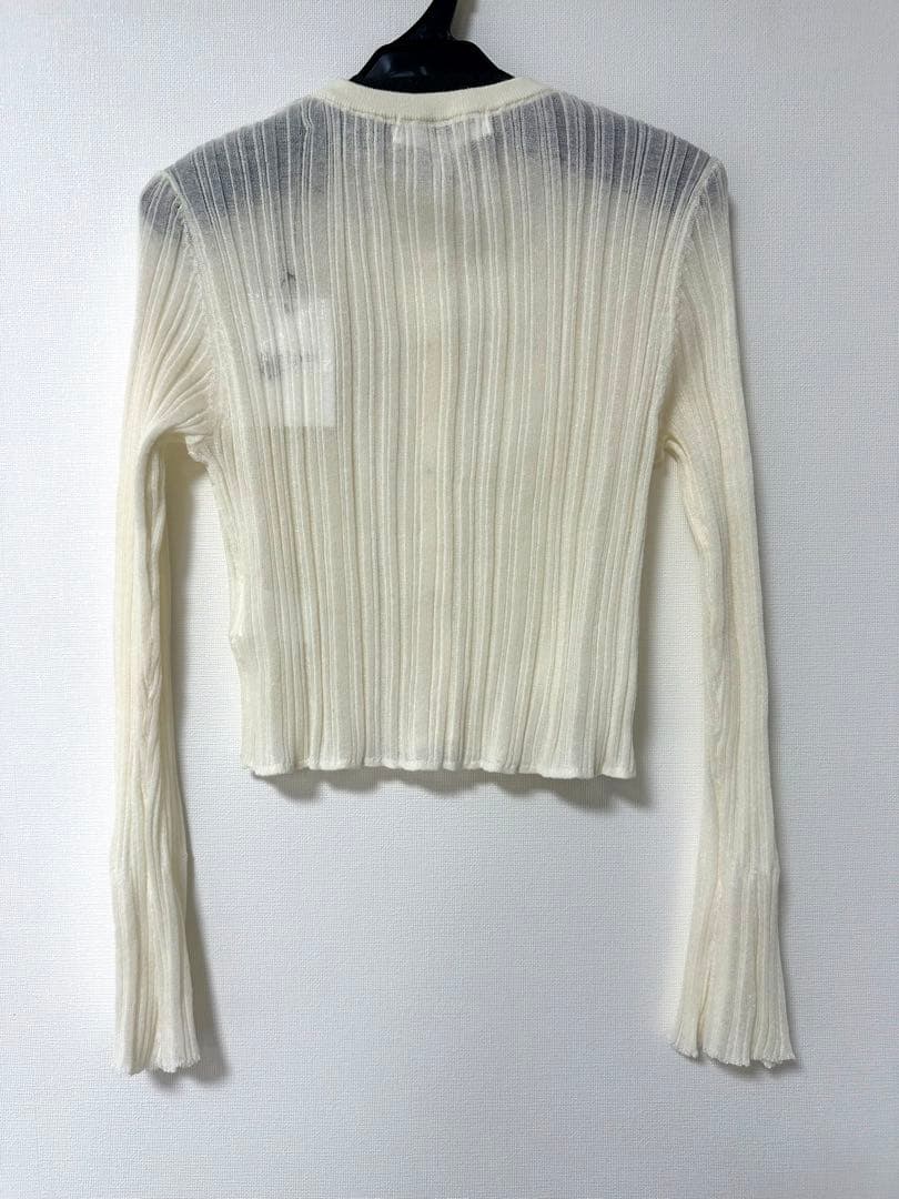 新品 herlipto Random Ribbed Knit Cardigan