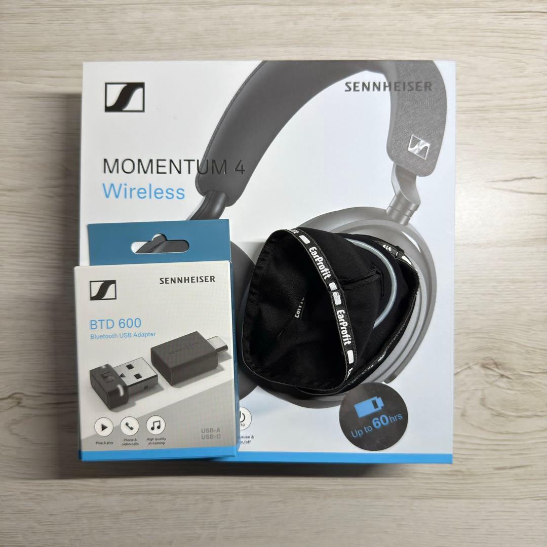 ゼンハイザー Momentum 4 ＆ BTD 600 ＆ EarProfit