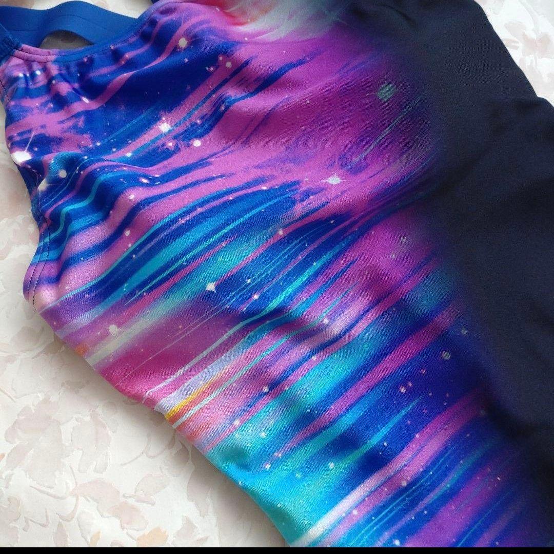 M 新品 MIZUNO 寺川綾 練習水着 StrokeONE パッド付 ネイビー