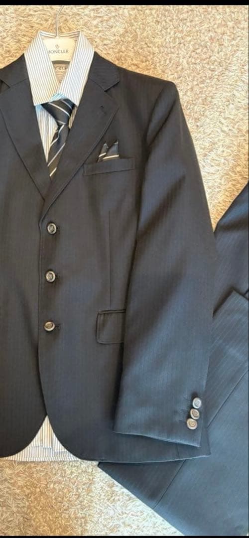 【美品】ELLE 卒業式　セレモニー　スーツ　4点セット　160