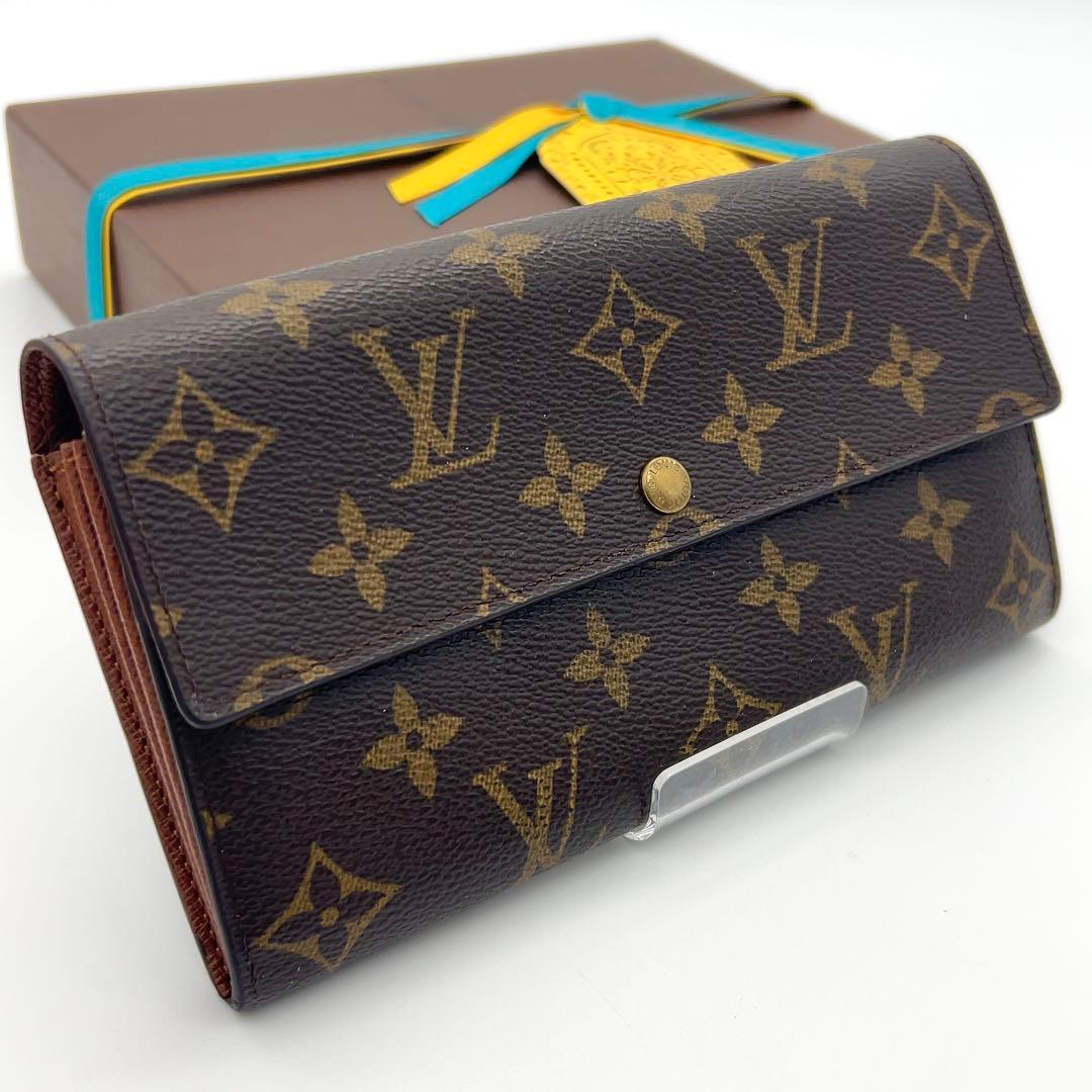 【極美品】ルイヴィトン 長財布 サラ モノグラム