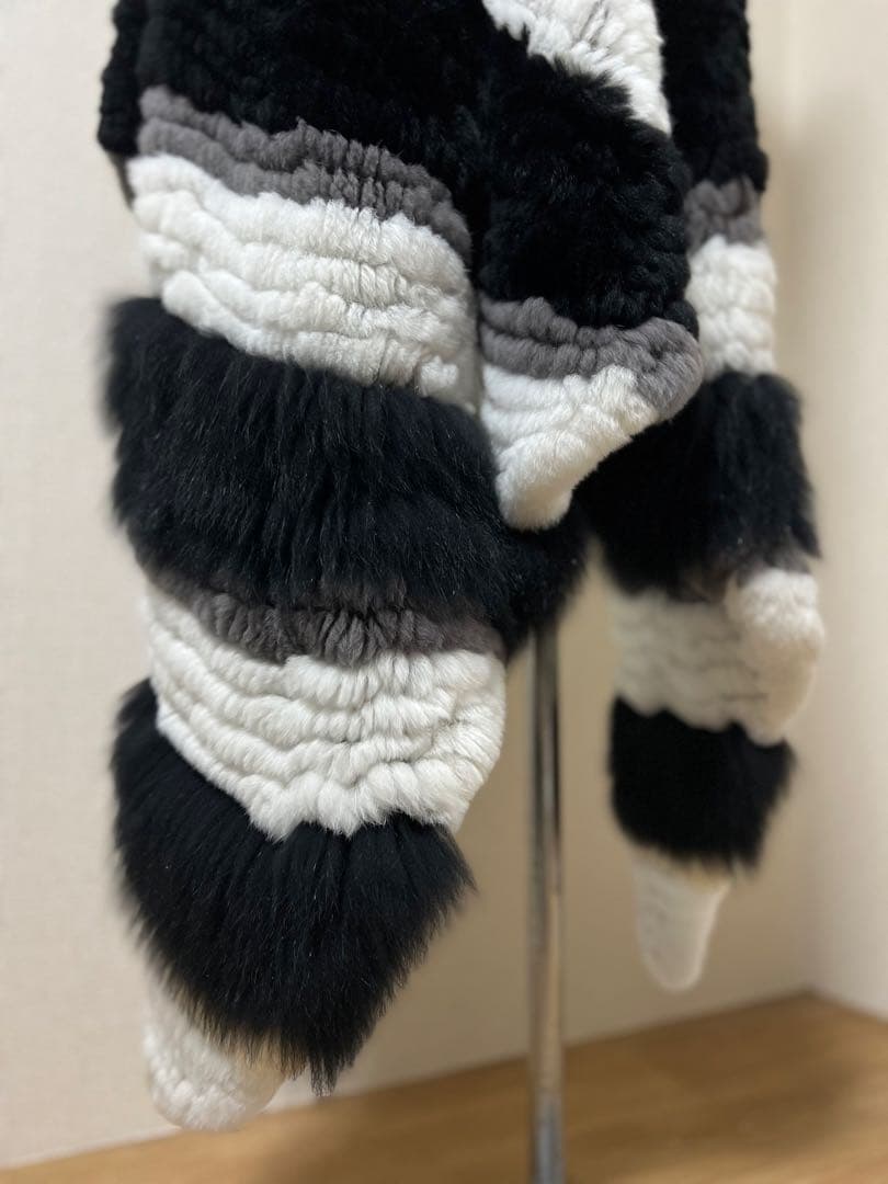 ifsixwasnine パピヨン ロングリアルファー ベスト