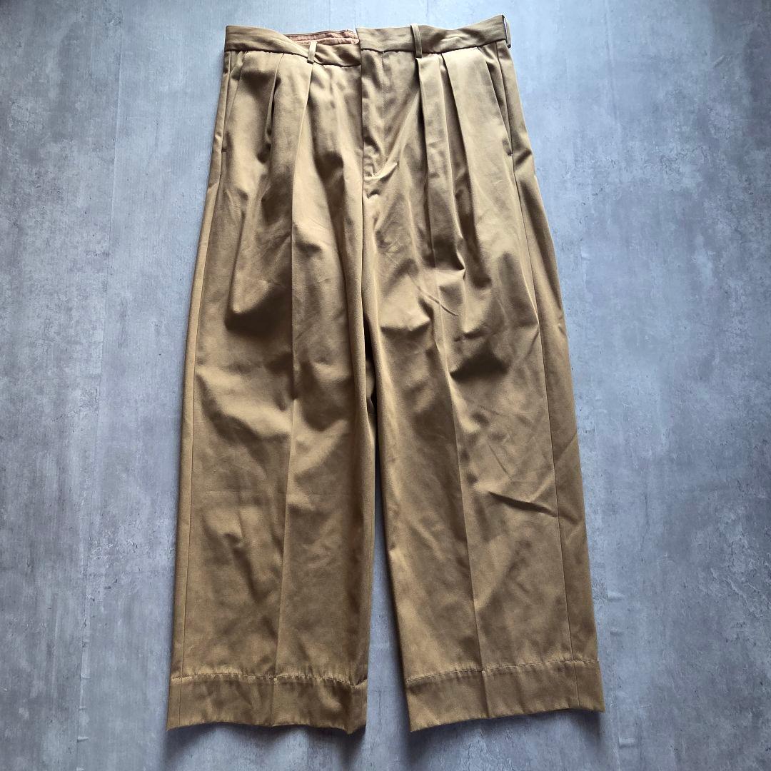 RAKINES　2TUCK WIDE PANTS