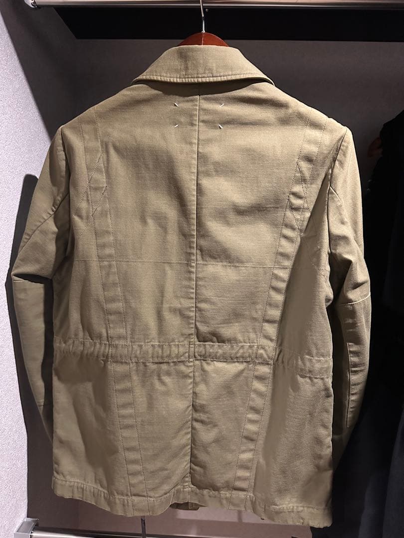 最終価格MaisonMargiela 逆八の字 ミリタリージャケット サイズ48