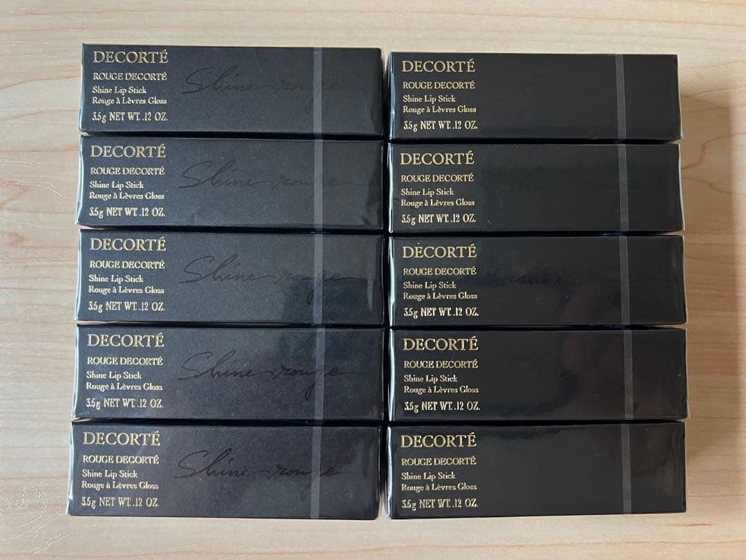 【新品未開封】コスメデコルテ ルージュ デコルテ 07 口紅 10本セット