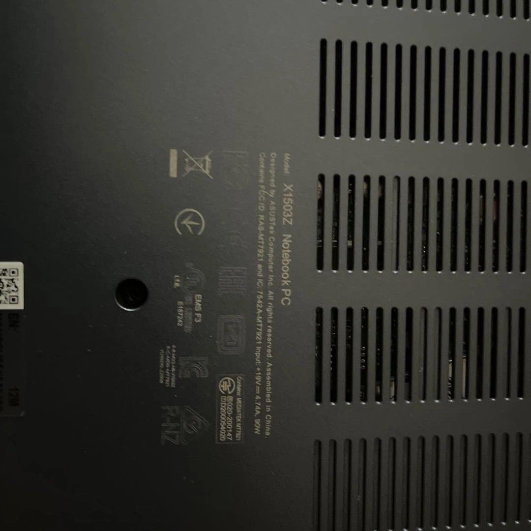 Windowsノート本体 ASUS Vivobook 15X OLED X1503ZA