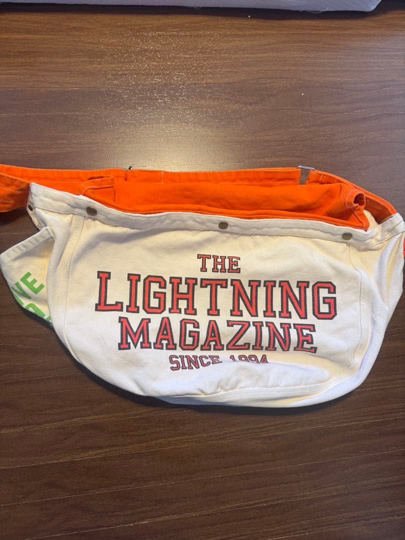 限定品 完売品 ライトニングマガジン ニュースペーパーバッグ