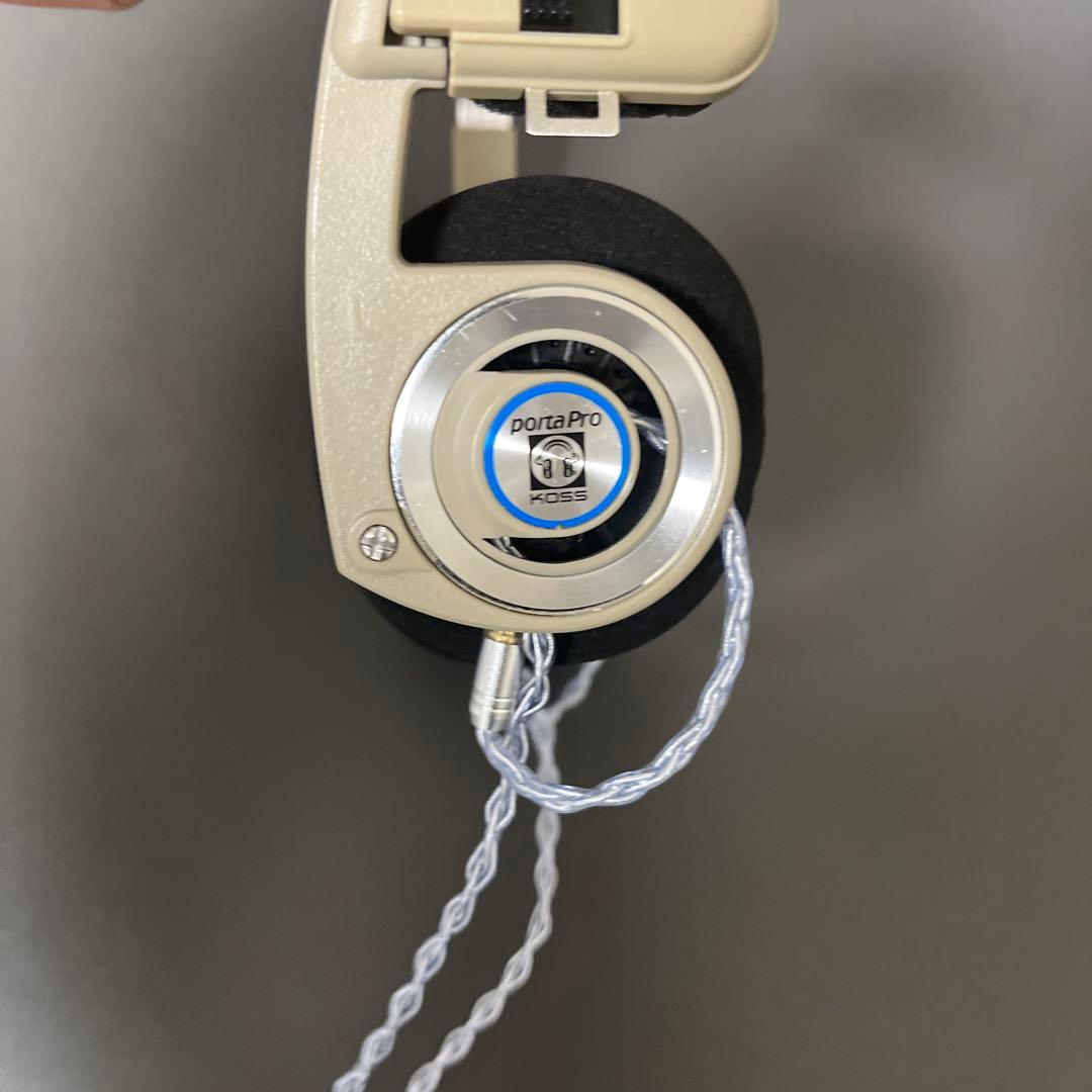 koss porta pro MMCX化済み 有線ケーブル付き ケース付き