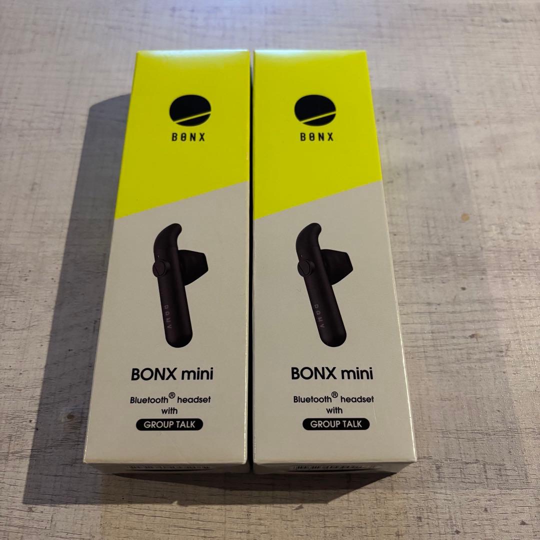 新品未開封品　BONX mini Bluetoothヘッドセット　2個セット