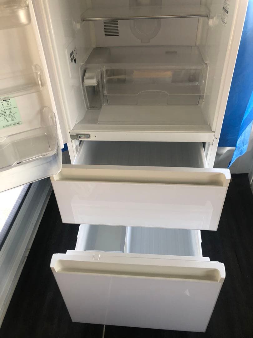 Panasonic 3ドア冷凍冷蔵庫　2017年製 NR-C32FGML