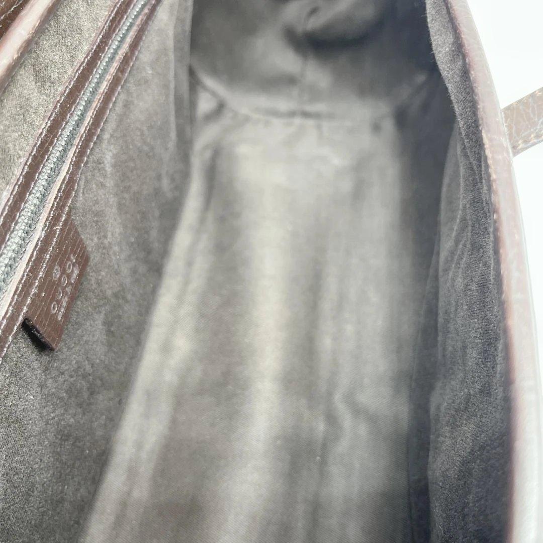 GUCCI グッチ GGキャンバス バンブー ハンドバッグ 筒型 ヴィンテージ