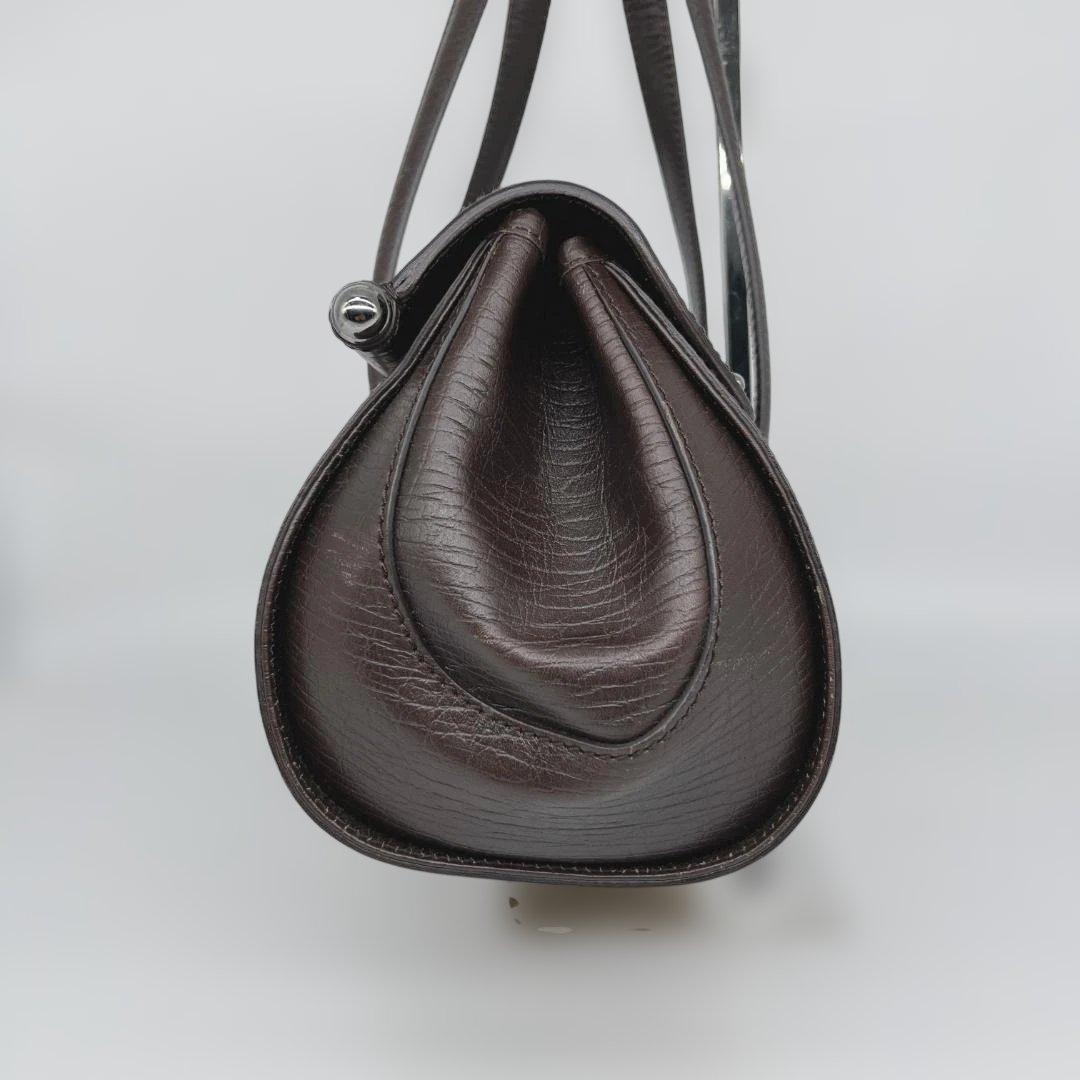 GUCCI グッチ GGキャンバス バンブー ハンドバッグ 筒型 ヴィンテージ