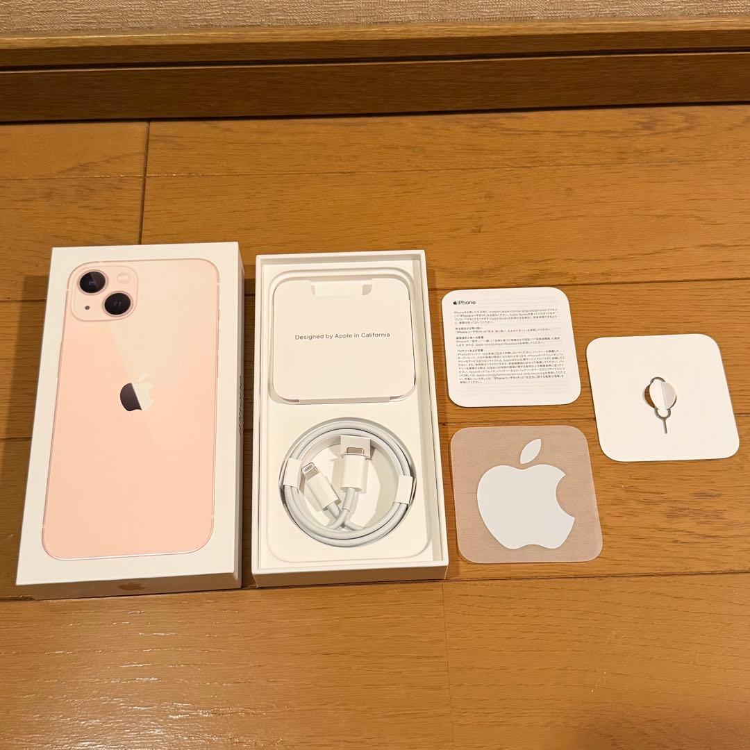 【美品】iPhone13 Pink 128GB バッテリー78%