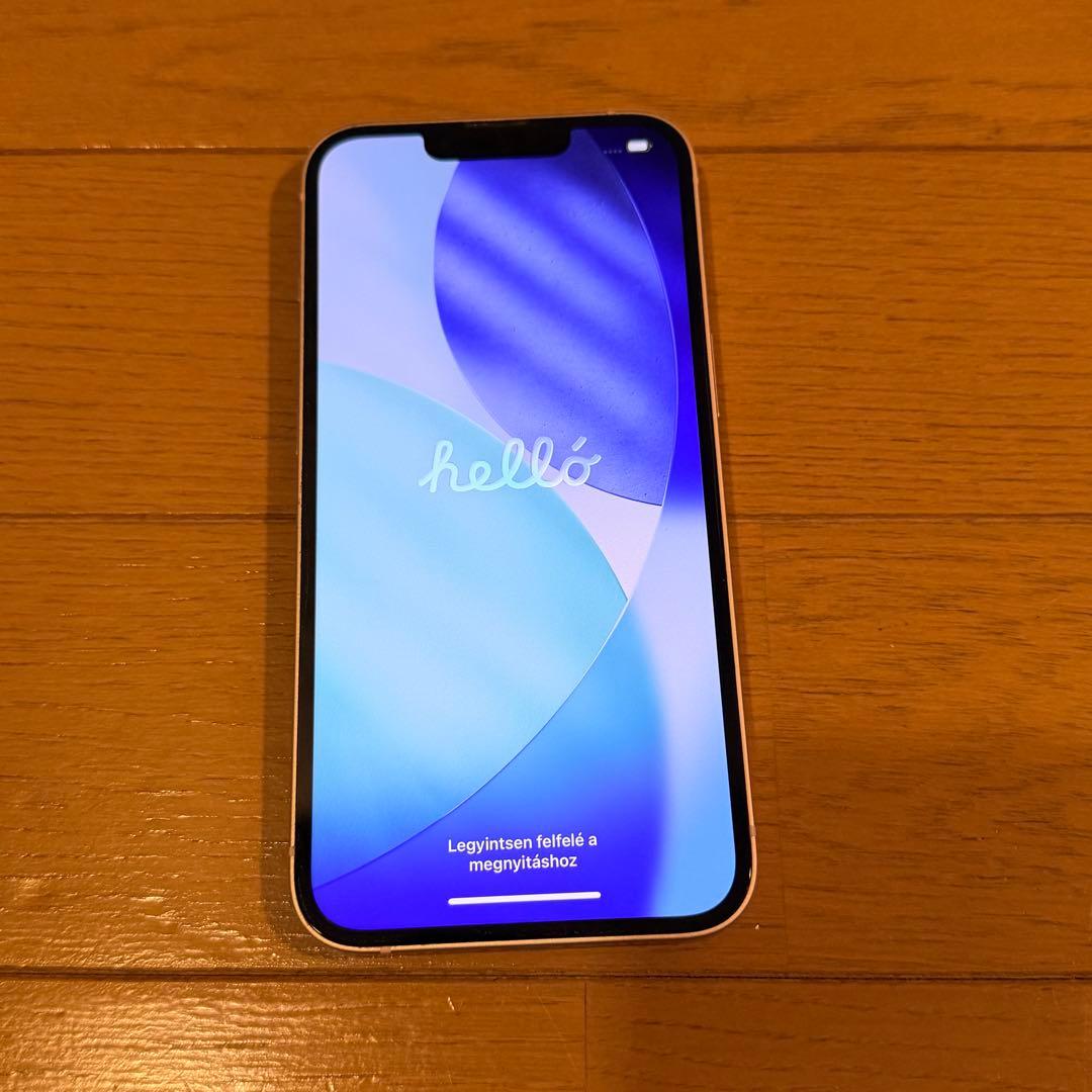 【美品】iPhone13 Pink 128GB バッテリー78%