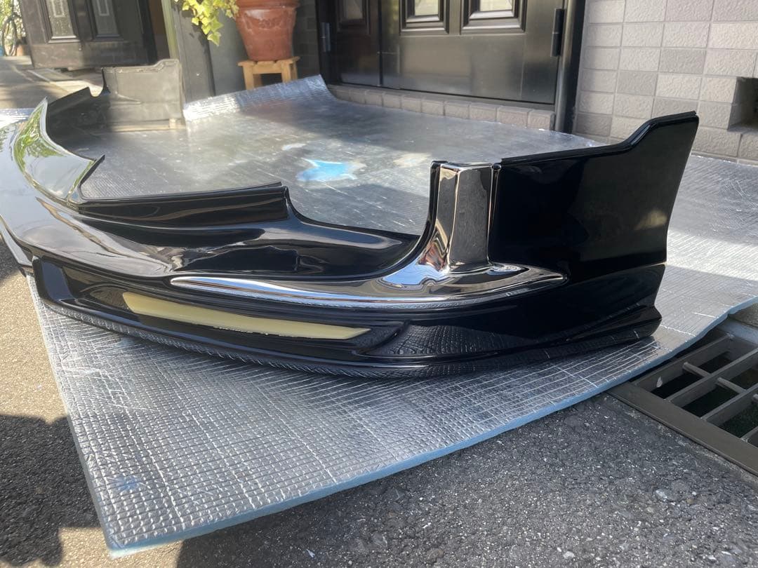 30アルファード後期SCWaldフロントスポイラーY.K