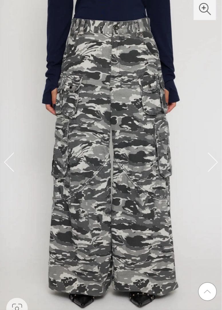 SEIRA×LAGUAGEM 迷彩カーゴパンツ