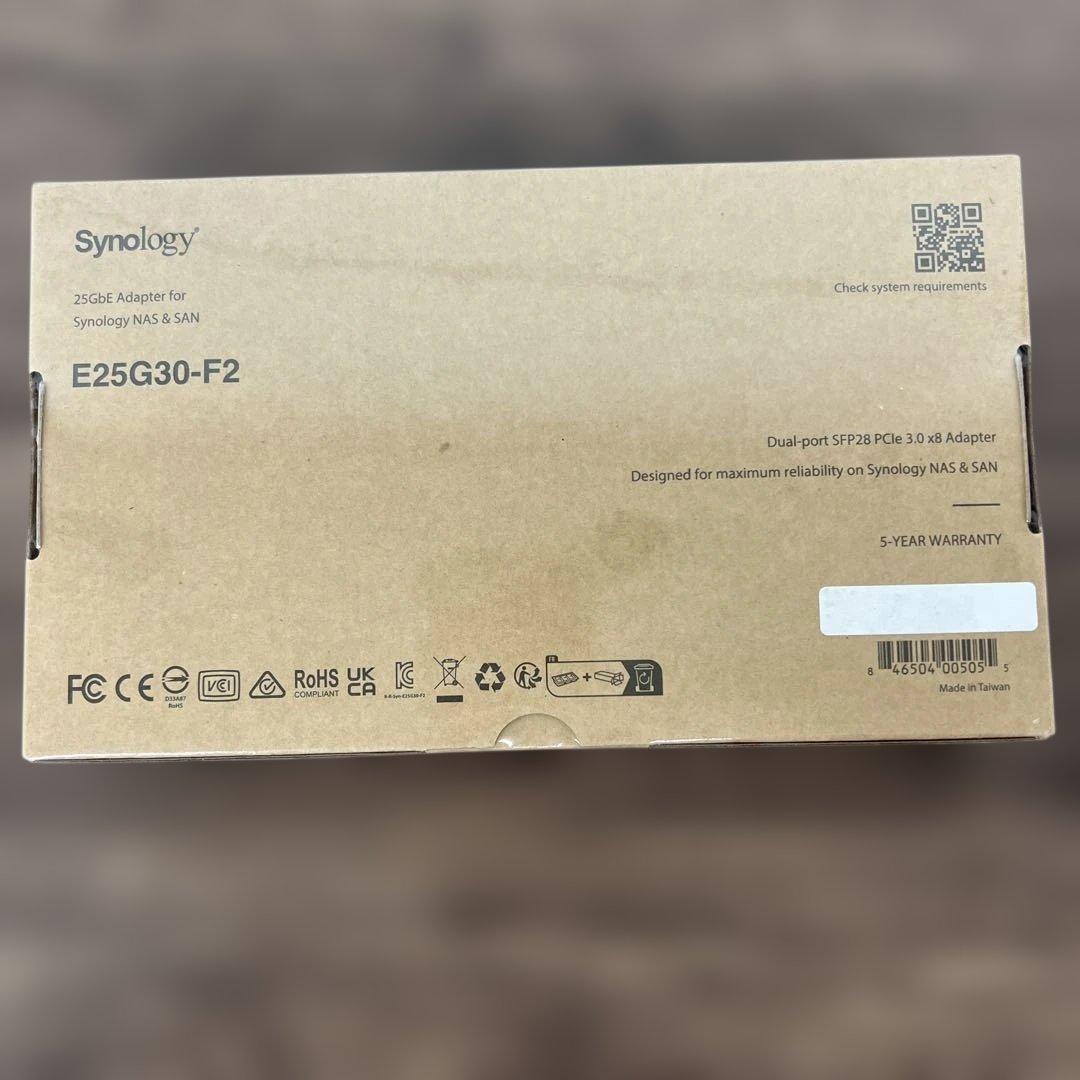 拡張カード 12579 Synology E25G30-F2
