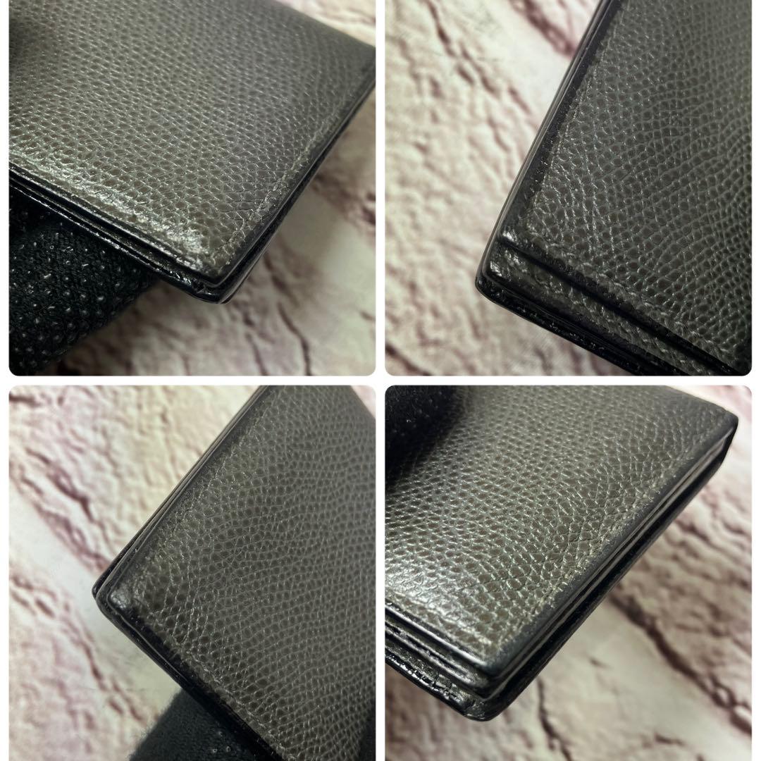 Valextra ヴァレクストラ 本革 レザー 名刺入れ カードケース