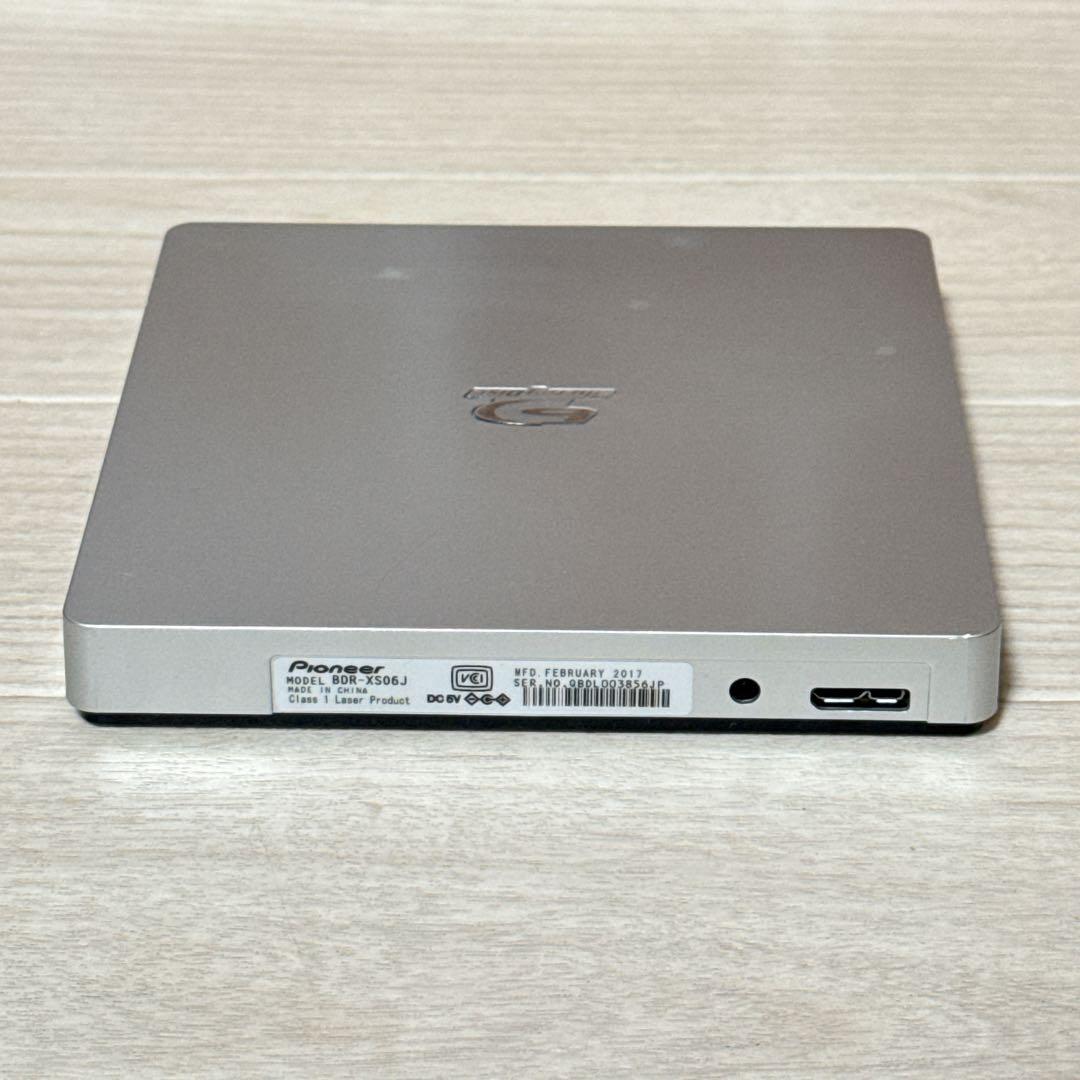 Pioneer BDR-XS06J ポータブルBDドライブ USB3.0