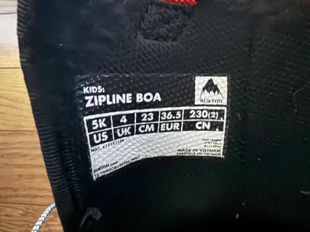 Burton バートン キッズ スノーボードブーツ 23cm