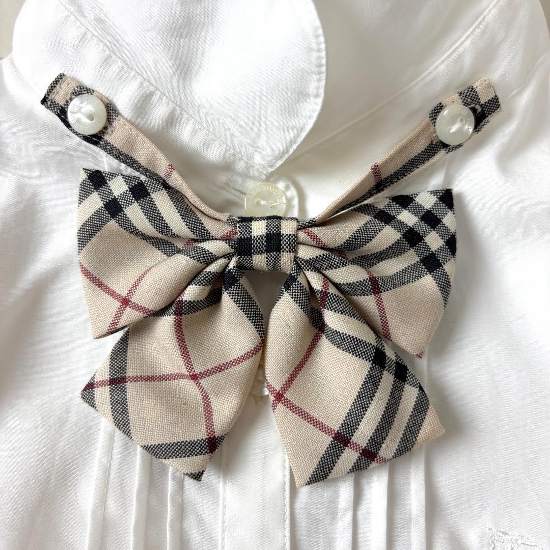バーバリーロンドン 130 ジャケット シャツ リボン スカート ノバチェック