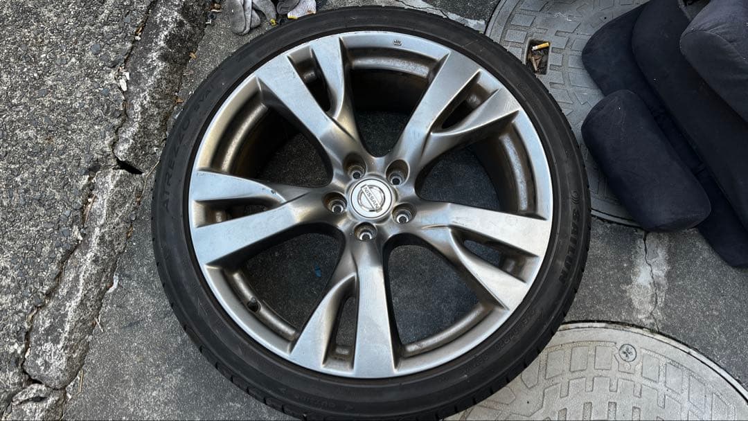 日産 フーガ Y51 ホイール 1本のみ20インチ 引き取り限定