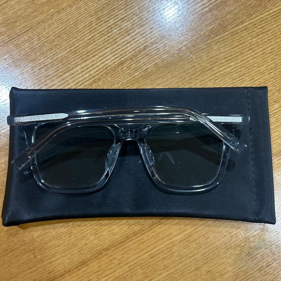 完品A.D.S.R サングラス クリアフレーム LUDO04