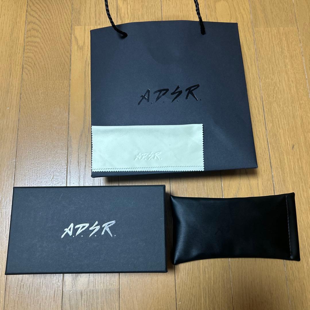 完品A.D.S.R サングラス クリアフレーム LUDO04