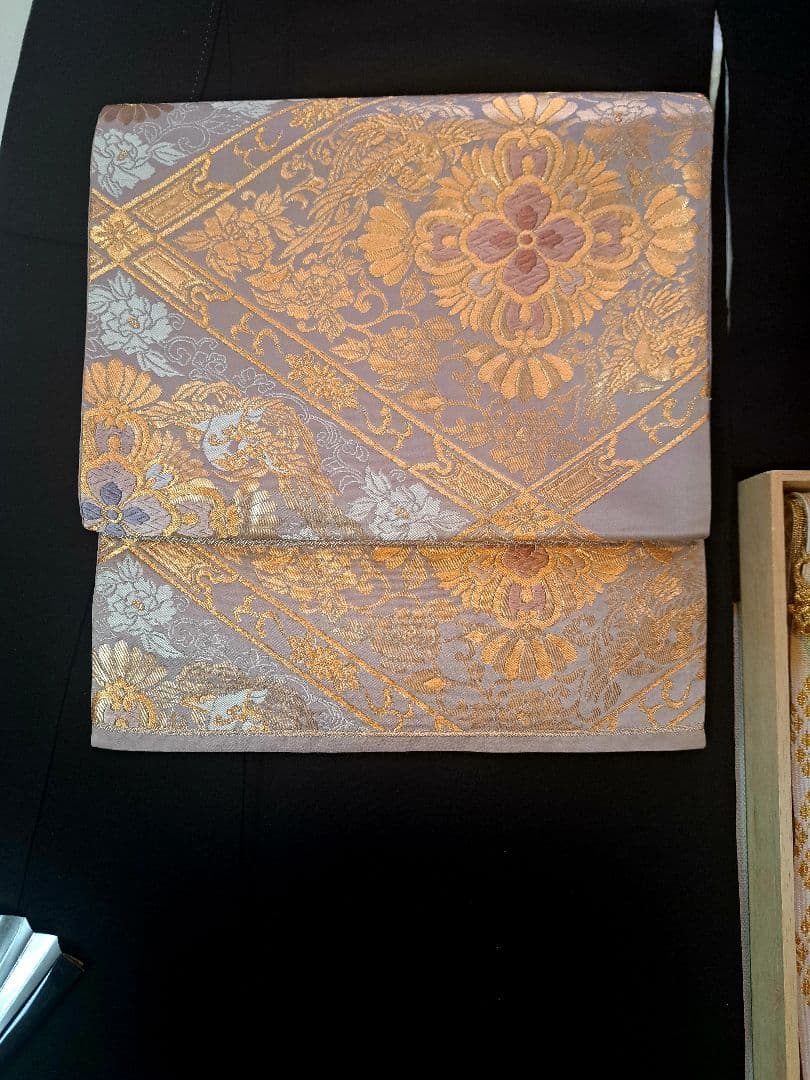 美品❇️本加賀友禅作家物　暈し染め　比翼仕立て５つ紋　フルセット