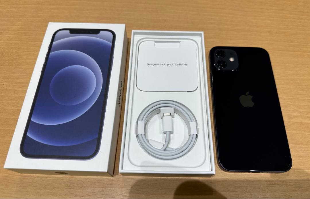 Apple iPhone 12 ブラック 本体 128GB SIMフリー