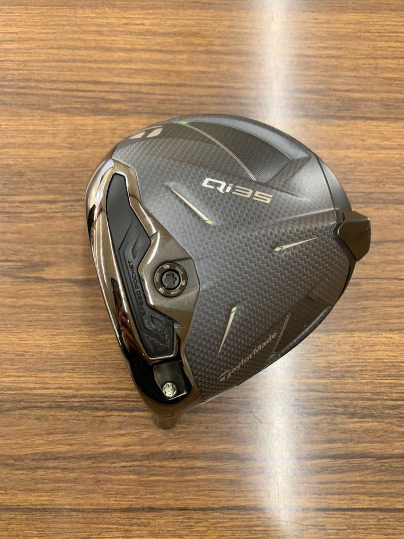 レフティ　テーラーメイドQi35 9.0° ドライバーヘッドのみ　ヘッドカバー付
