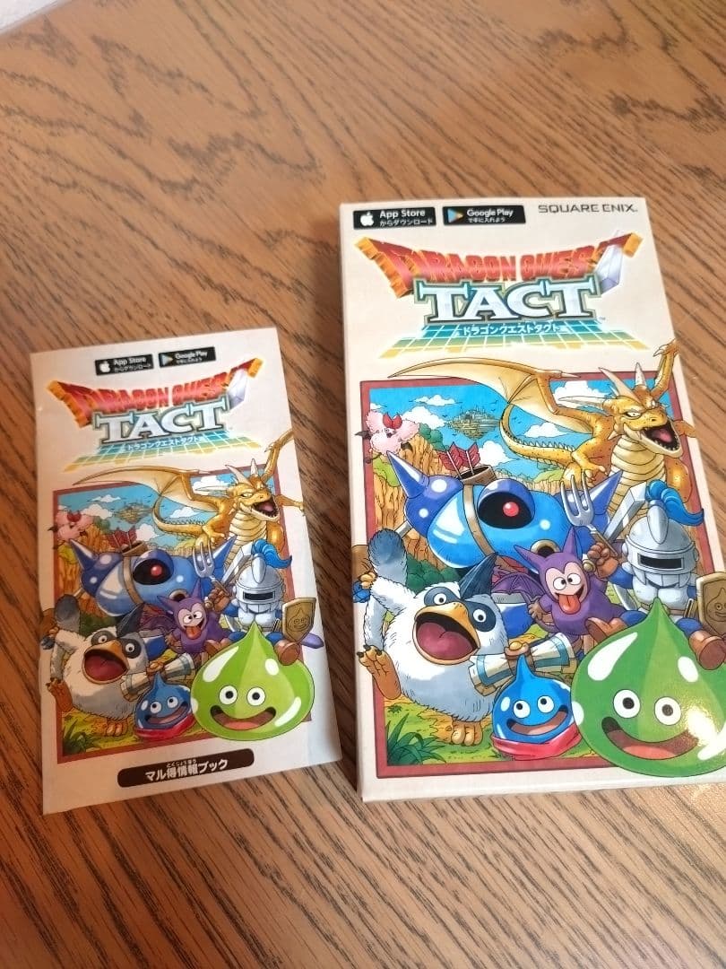 ドラゴンクエストタクト 懐かしのパッケージ風ノベルティセット キャンペーン限定品